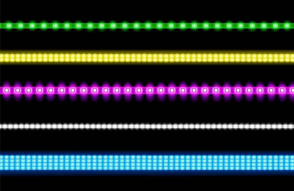 LED streifenlichter für roller